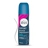 Veet Crema Depilatoria Corporal para Mujer, Con Spray, Piel Sensible, 150...