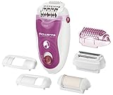 Rowenta Silence Soft EP5660, Depiladora con 24 Pinzas Alta Precisión,...