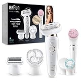 Braun Silk-épil 9 Flex Depiladora Eléctrica Mujer con Cabezal Flexible y...