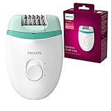 Philips Satinelle Essential - Depiladora con cable, depilación compacta,...