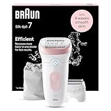 Braun Silk-épil 7, Depiladora Eléctrica Mujer Para Una Eliminación Del...