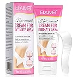 Crema de depilación íntima/privada, indolora e impecable para el vello no...